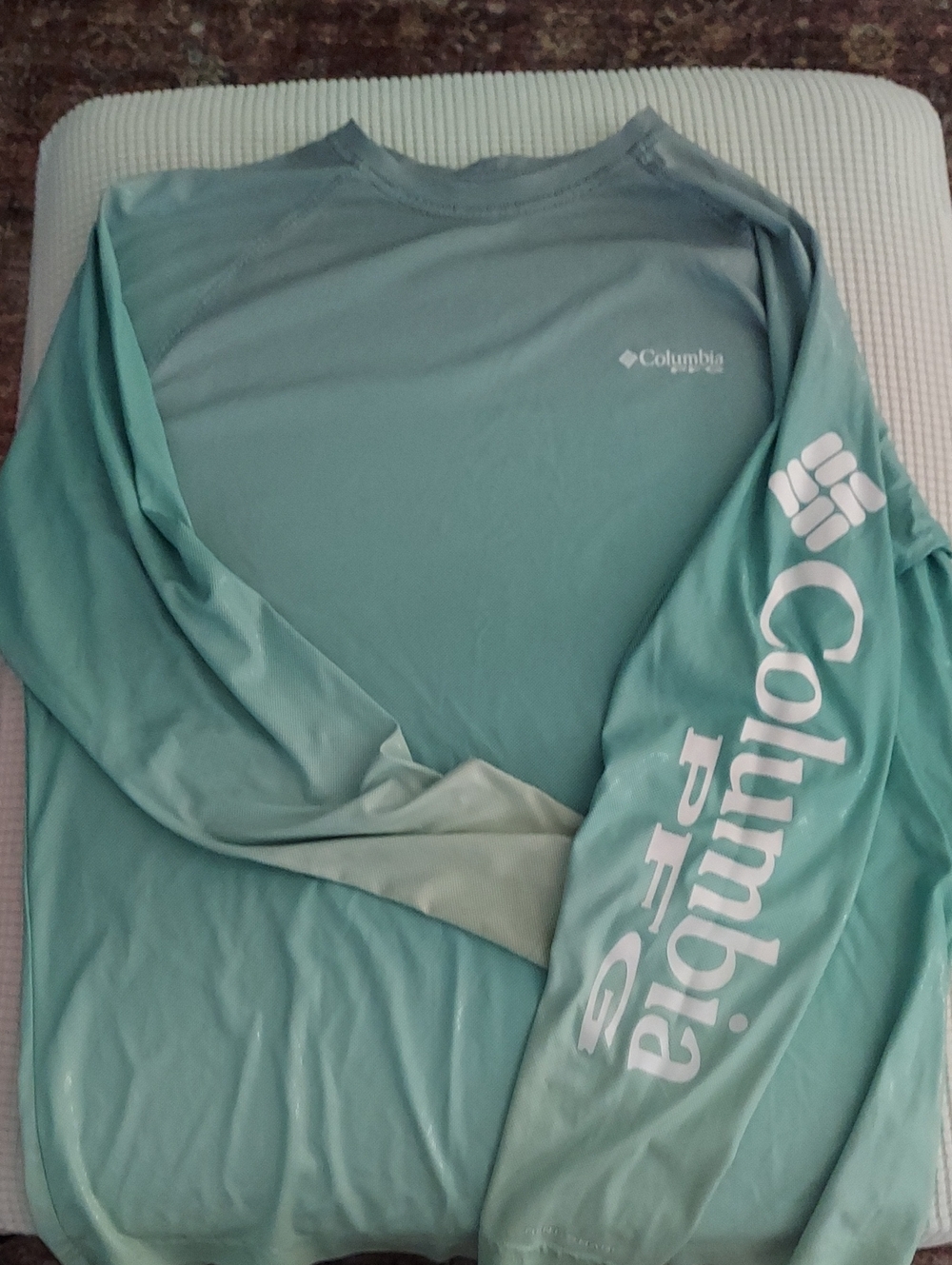 Columbia Long Sleeve Performance Tee - Seafoam